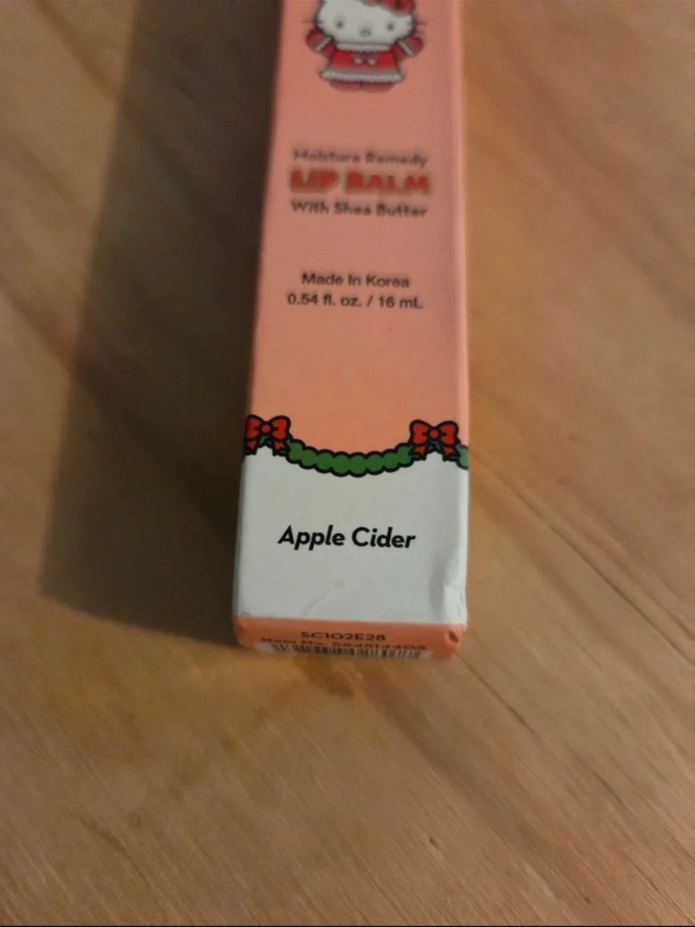 The Crème Shop Hello Kitty Pink Peach Lip Balm - Apple Cider Scent
